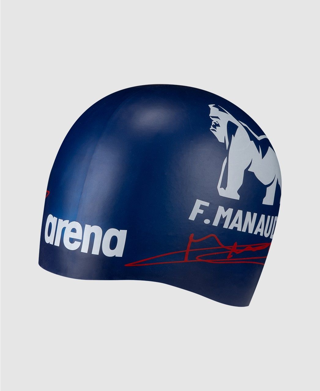 Touca de Nata&ccedil;&atilde;o Athletes Signature Florent Manaudou Arena Azul Escuro &Uacute;nico