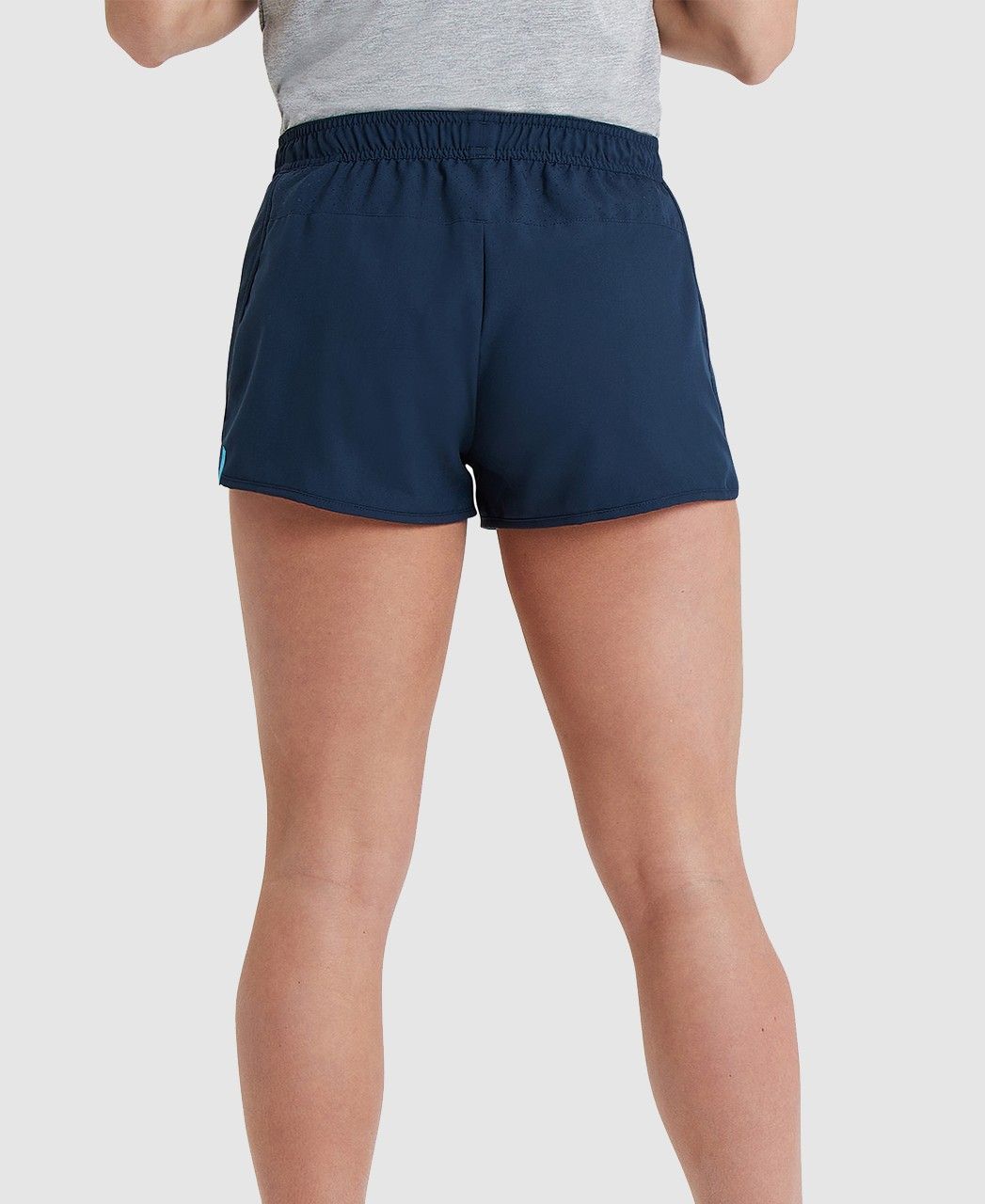 Shorts Team Solid Feminino Arena Azul Marinho