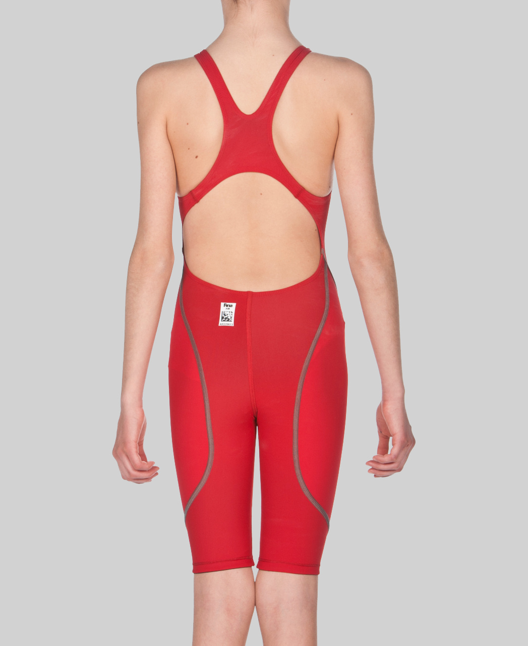 Mai&ocirc; de Nata&ccedil;&atilde;o Infantil Powerskin ST 2.0 Open Back arena Vermelho