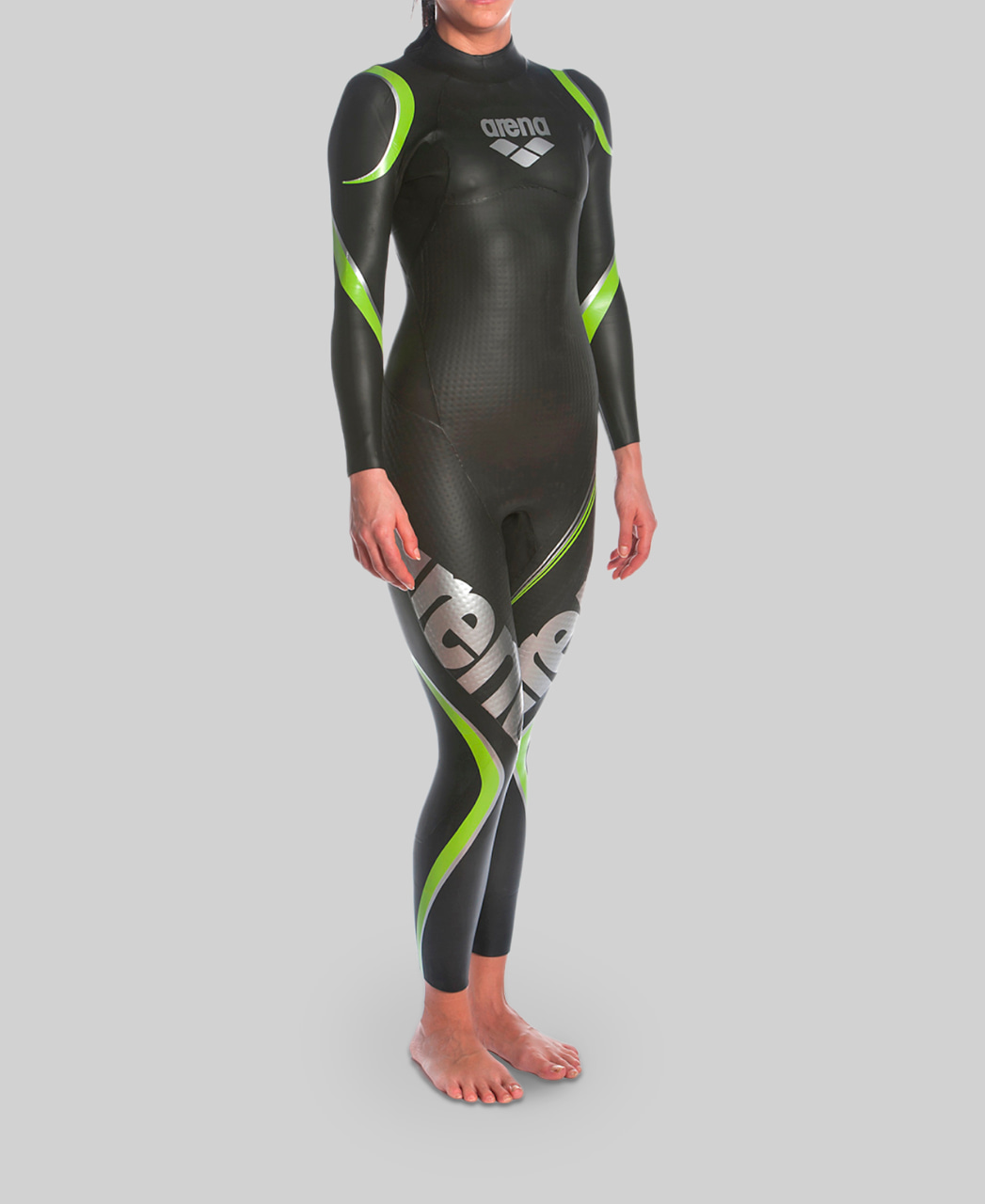 Miniatura 3.0 de Traje Feminino Triatlon Triwetsuit Carbon Arena