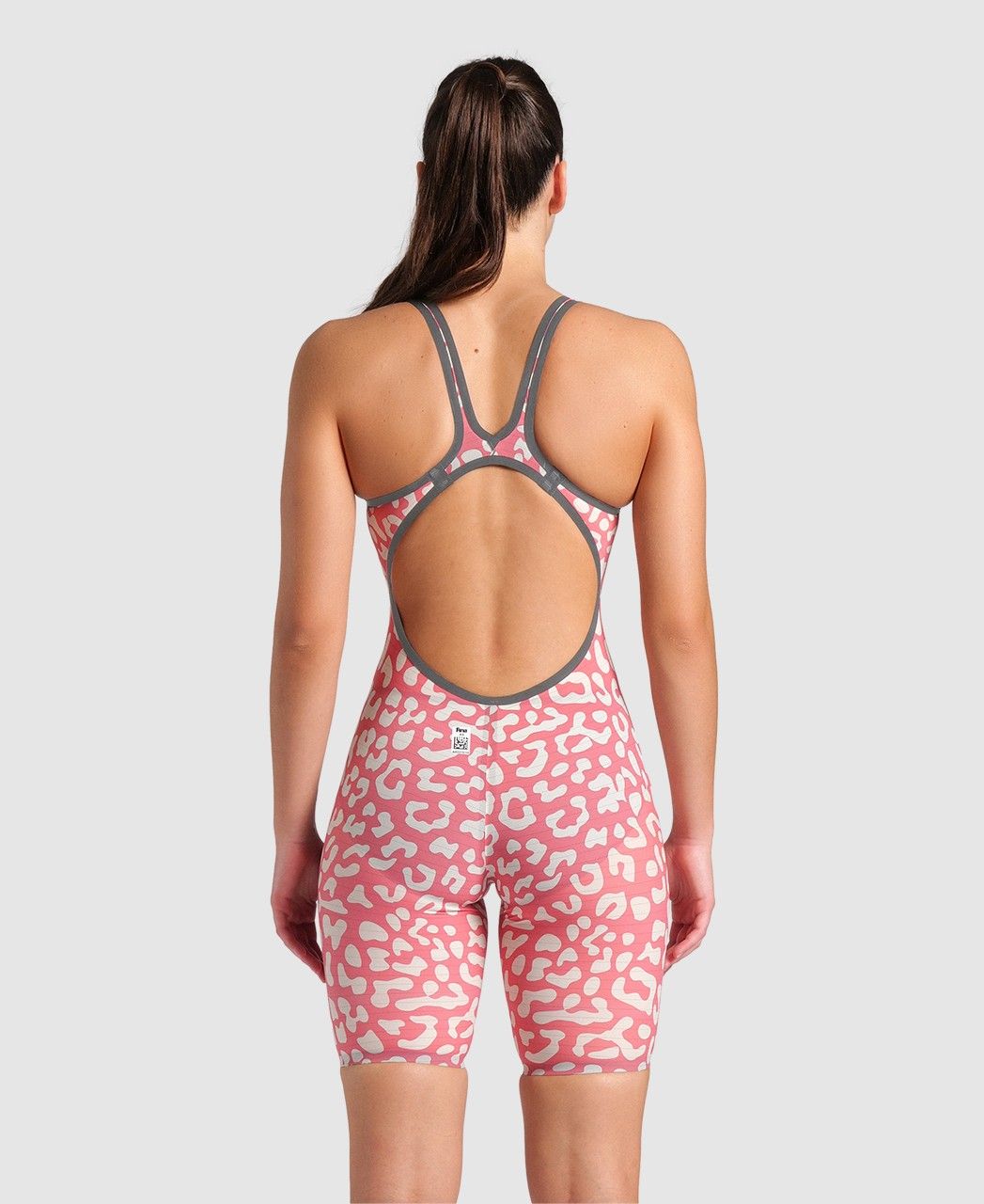 Mai&ocirc; de Nata&ccedil;&atilde;o Powerskin Carbon Air2 Open Back arena Salm&atilde;o