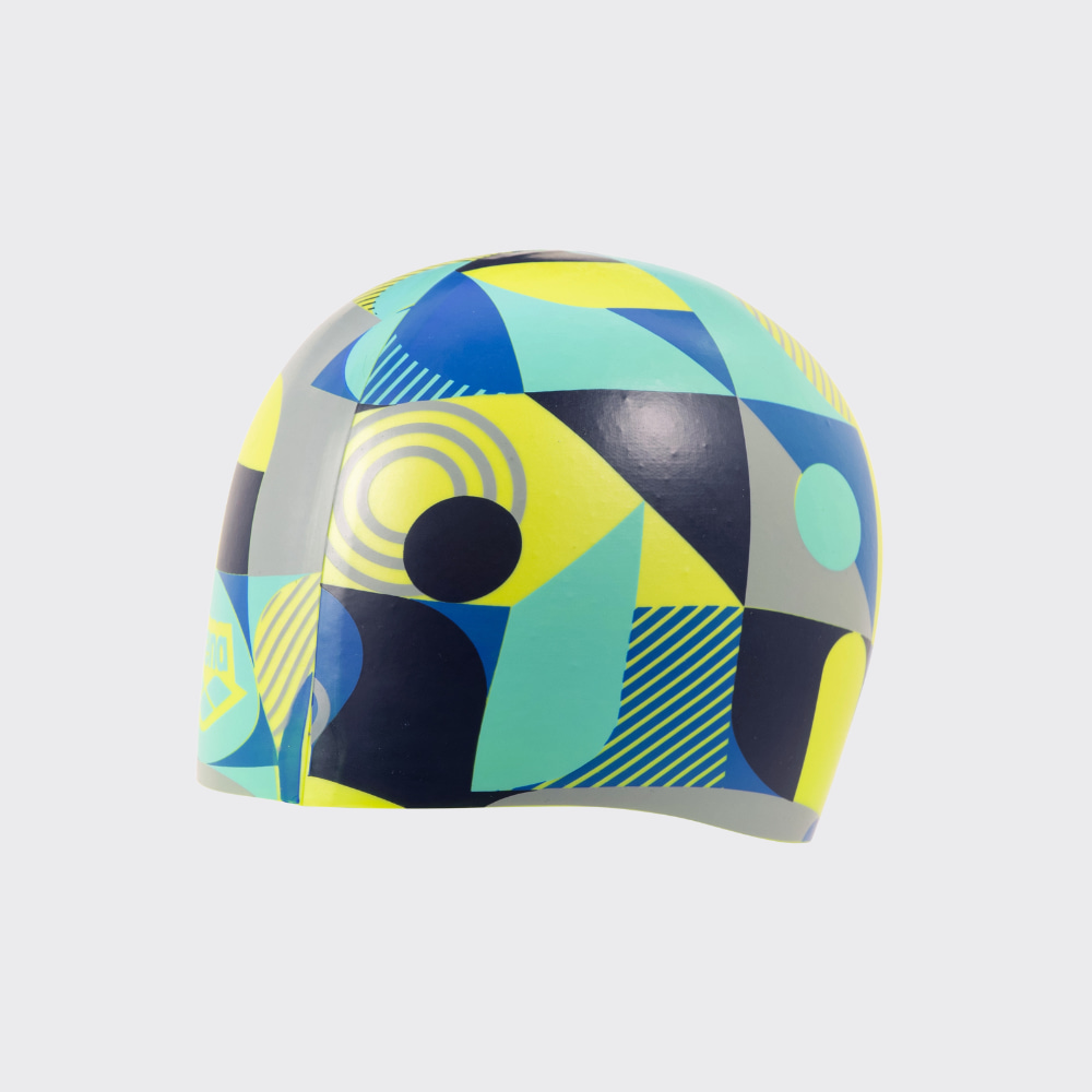 Touca de Nata&ccedil;&atilde;o Print Jr Arena Preto e Amarelo &Uacute;nico