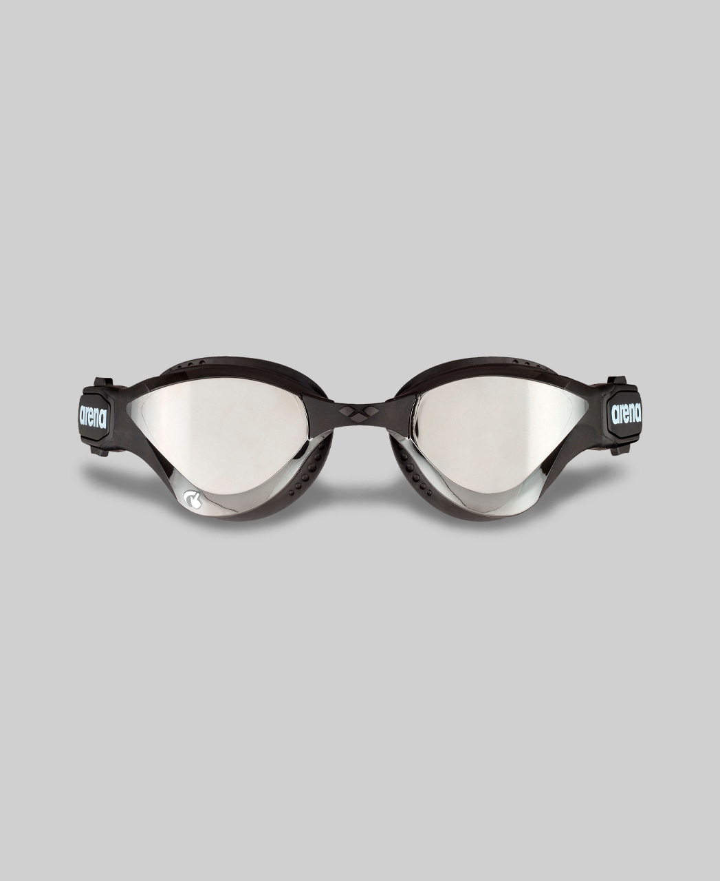 &Oacute;culos de Nata&ccedil;&atilde;o Cobra Tri Swipe Mirror arena Preto e Prata