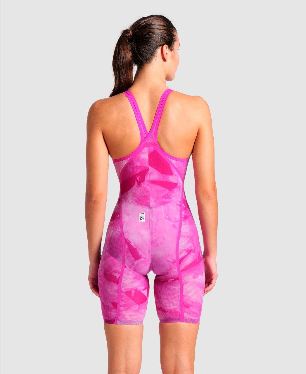 Mai&ocirc; de Nata&ccedil;&atilde;o Powerskin Carbon Glide Tie Dye Close Back arena Rosa