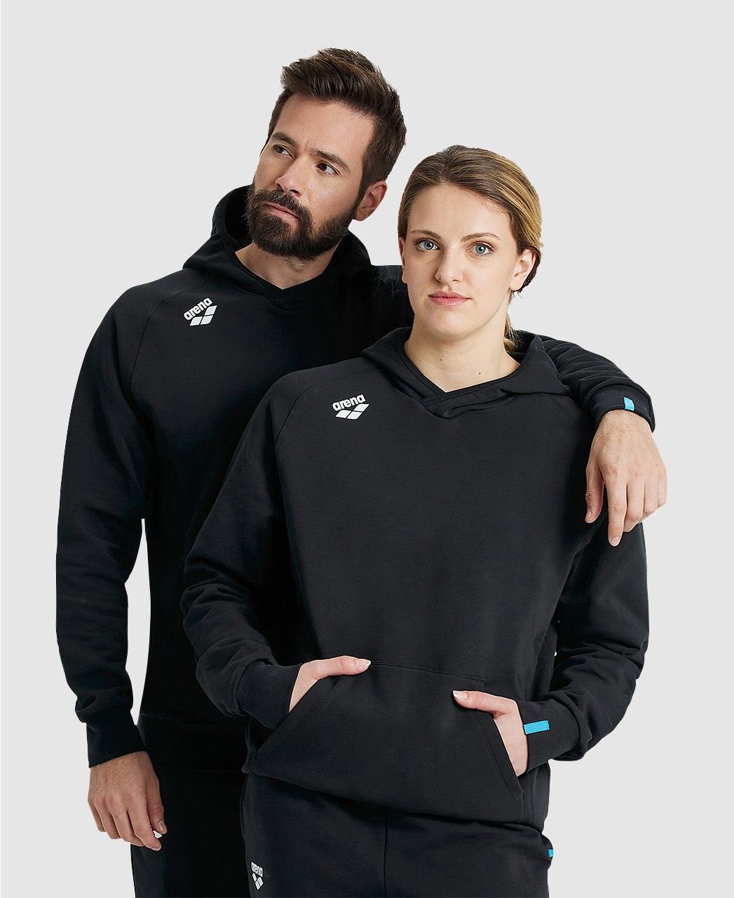 Moletom Team Sweat Panel arena Preto