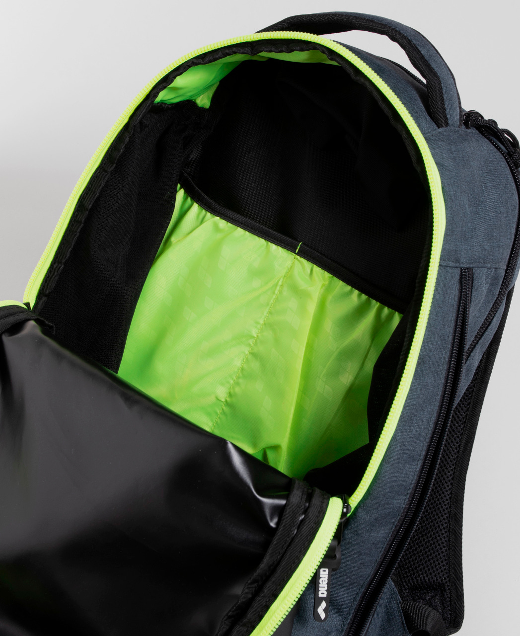 Miniatura 6.0 de Mochila Fast Urban Arena Cinza e Amarelo 30L