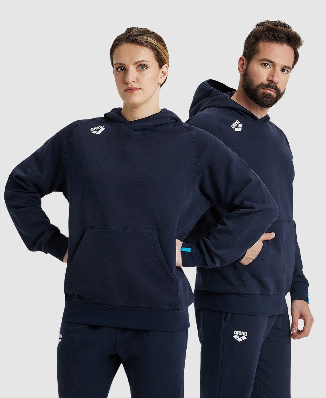 Moletom Team Sweat Panel arena Azul Escuro