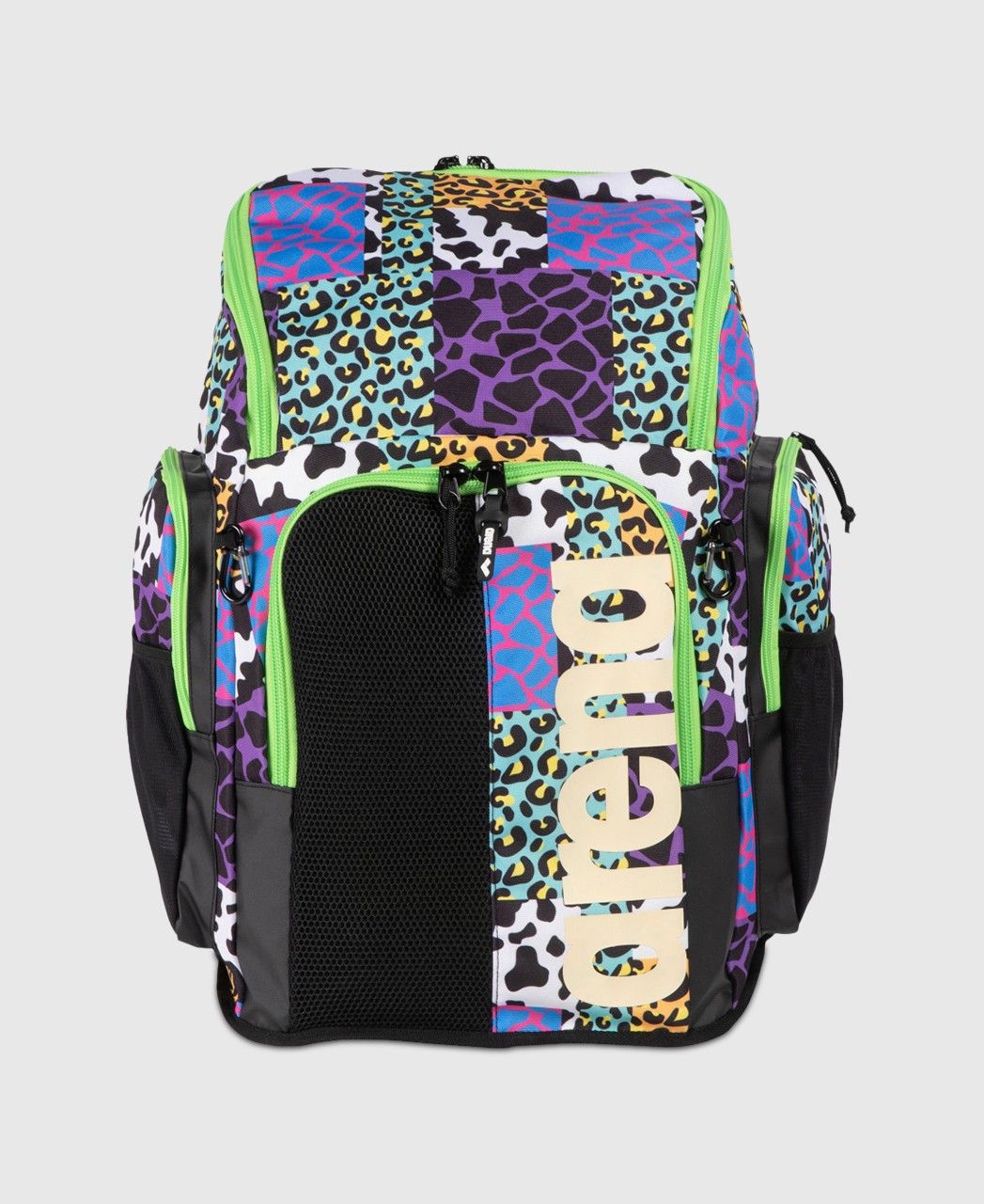Mochila Spiky III 45L arena Roxo e Verde