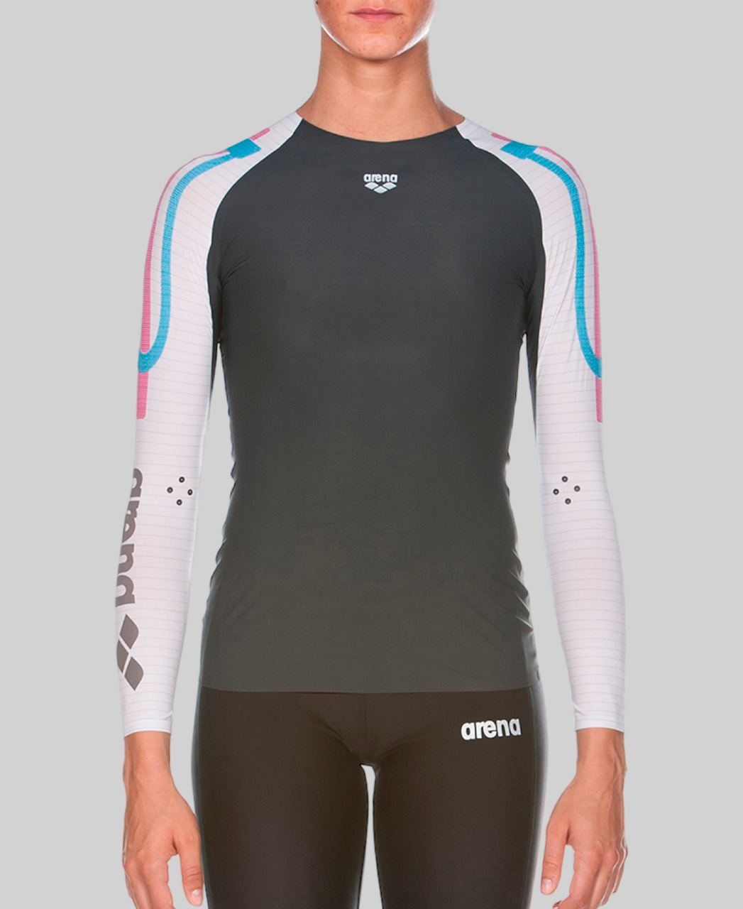 Miniatura 1.0 de Camiseta Manga Longa Powerskin Carbon Compression Arena
