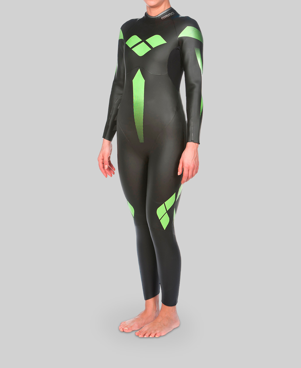 Traje Feminino Triatlon Triwetsuit Arena Preto