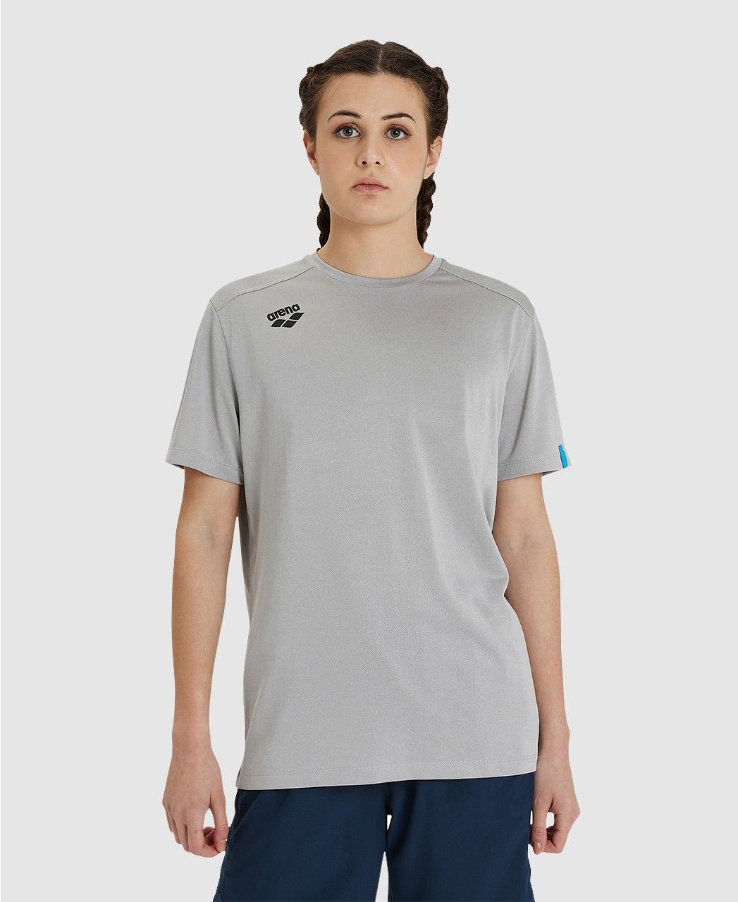 Camiseta Team Solid arena Cinza