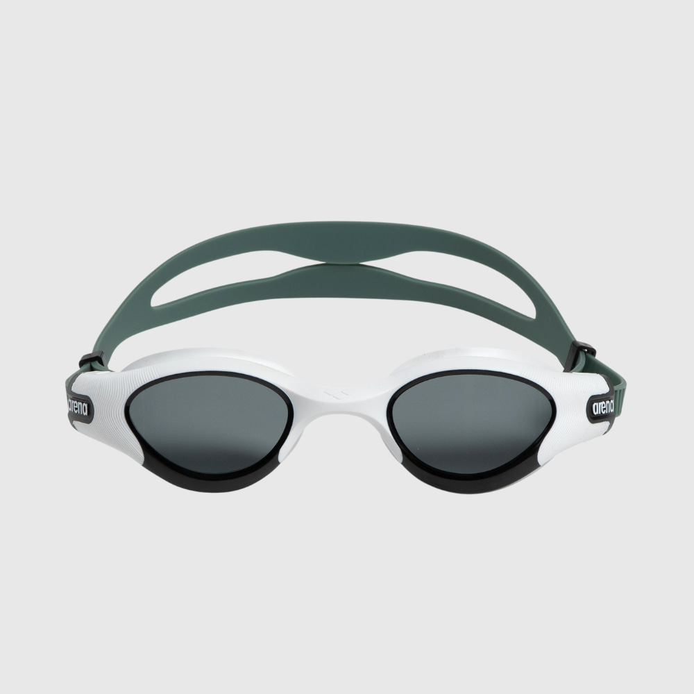 Miniatura 2.0 de &Oacute;culos de Nata&ccedil;&atilde;o The One Plus Arena Branco e Verde Militar &Uacute;nico