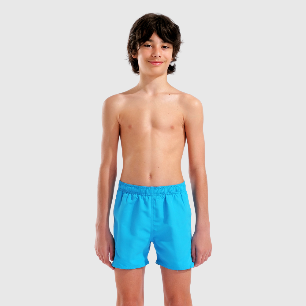 Bermuda Fundamentals Logo Infantil arena Azul Turquesa