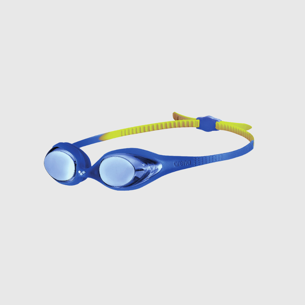 &Oacute;culos Spider Mirror Jr Arena Azul e Amarelo